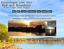 Tablet Screenshot of bandbfingerlakes.com